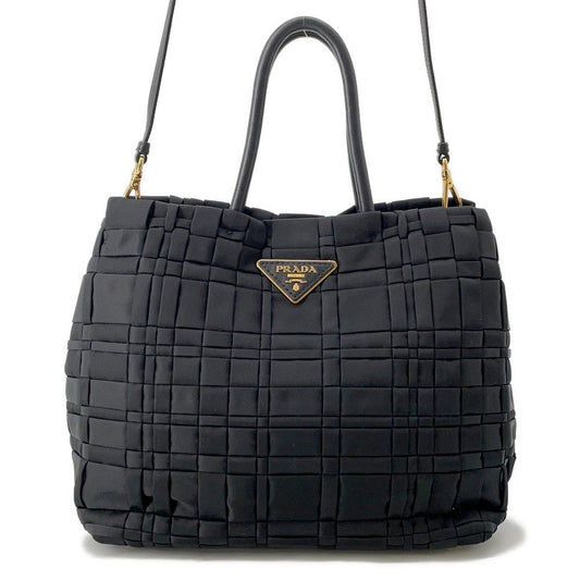 Prada Tessuto 2-Way BlackBN1653 Nylon Handbag