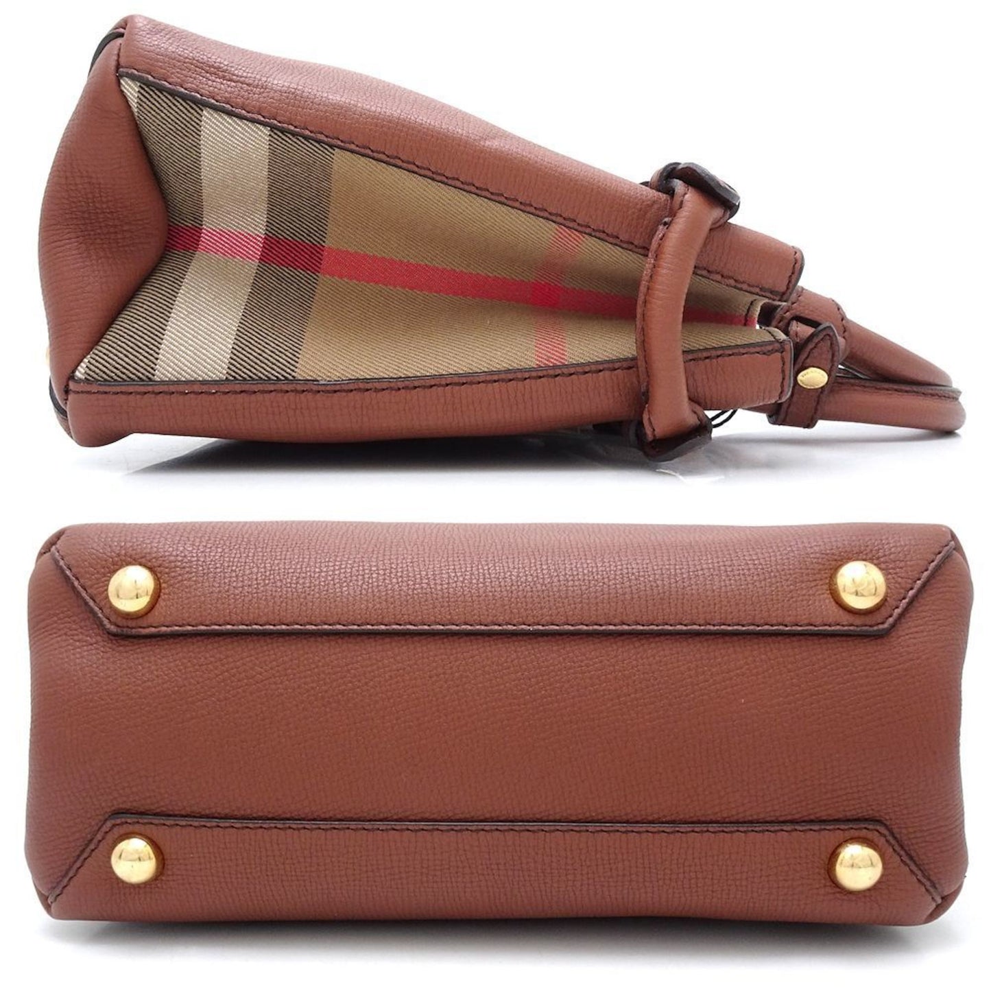 Burberry Luxury Nova Check Handbag Travel Bag Check Handbag 293
