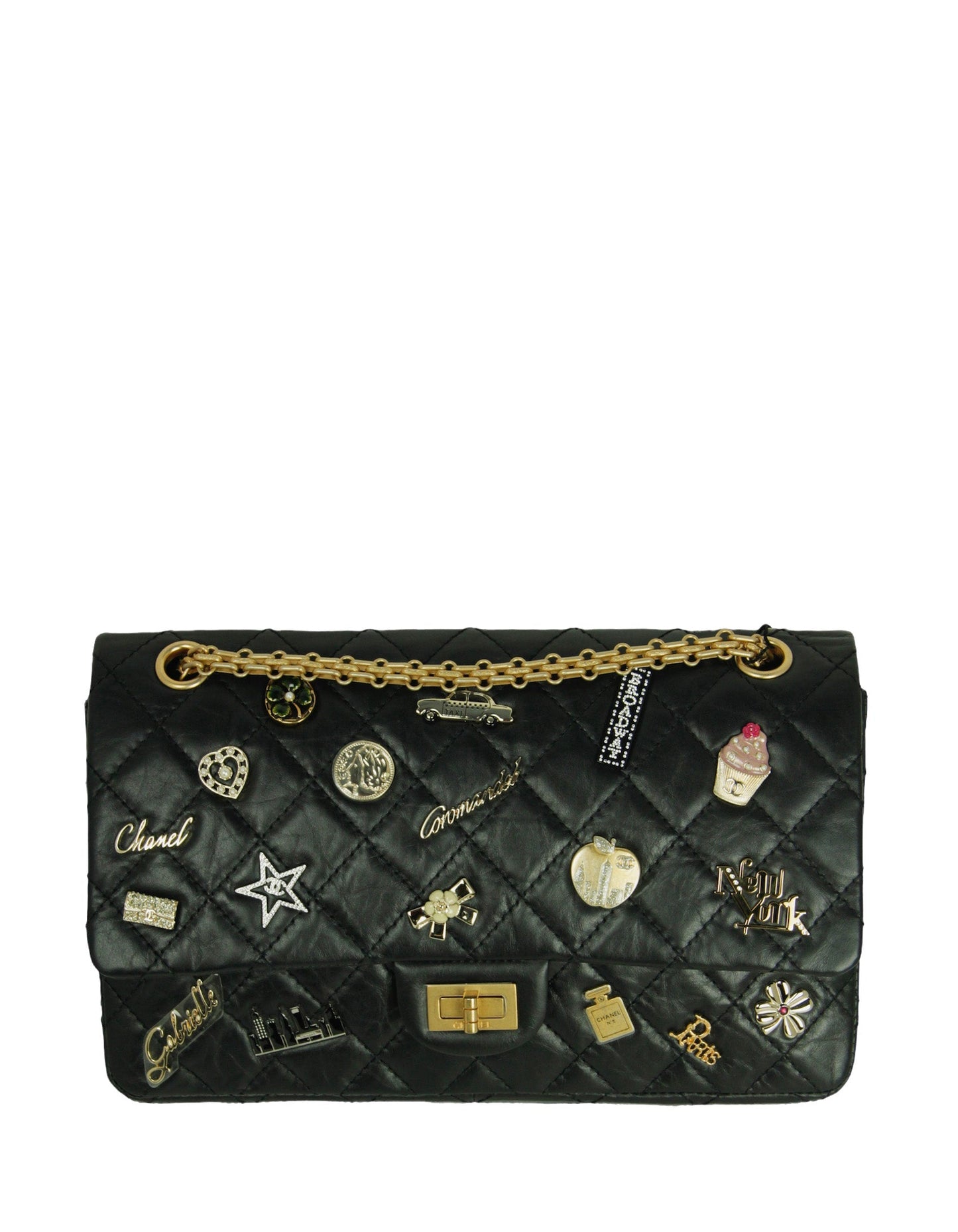 Chanel Black St NYC Lucky Charms 226 Reissue Flap Bag