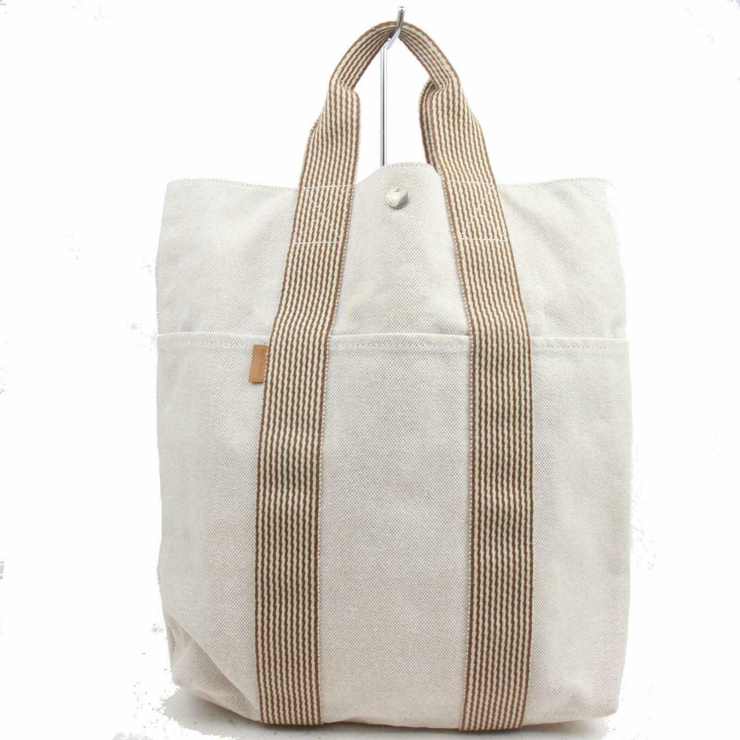 Hermes Luxury Tote Bag New Fourretout Cabas (Shc Canvas Beige