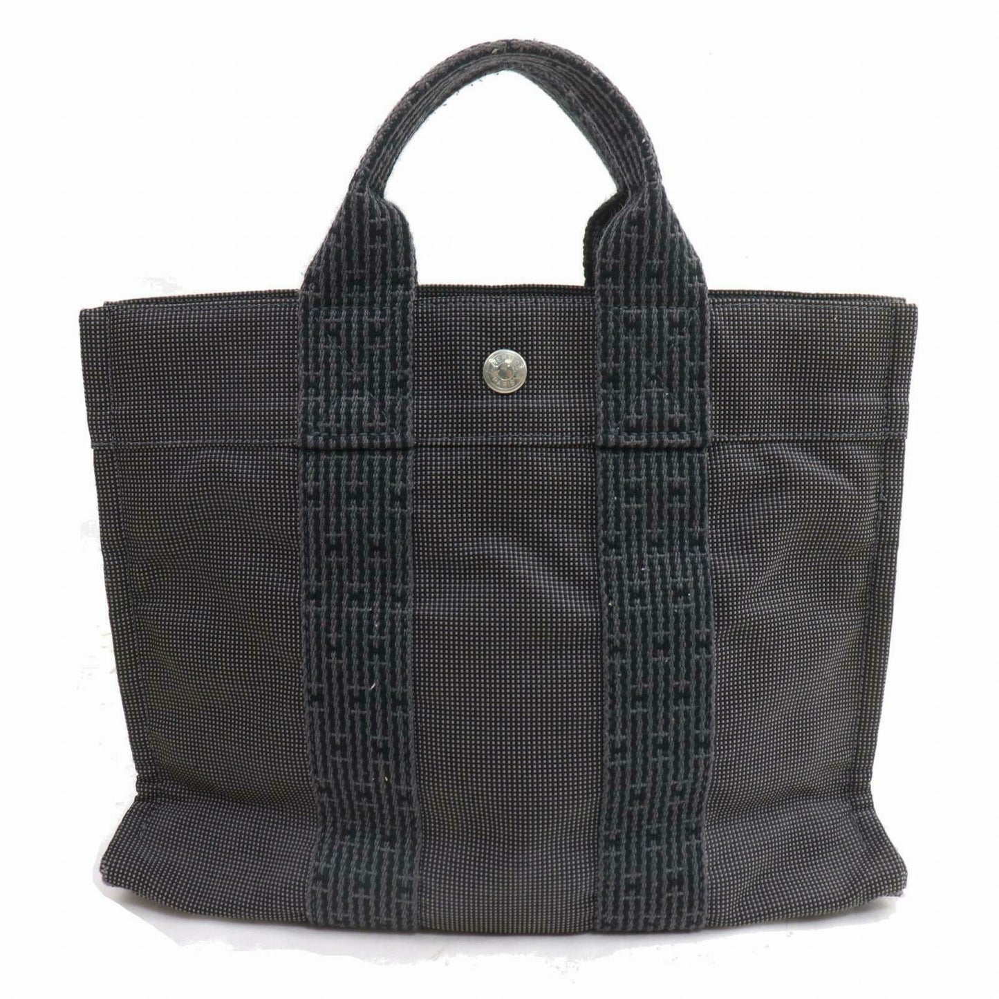Hermes Luxury Tote Bag Gray (Shc ) Canvas