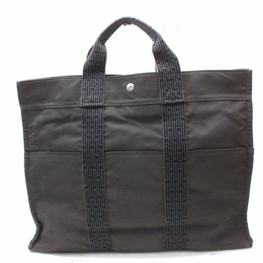 Hermes Brand Luxury Tote Bag Herline Gray (Shc Canvas