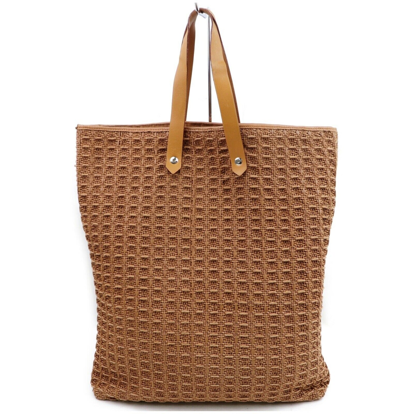 Hermes Luxury Tote Bag Amebada Light (Shc ) Canvas Brown