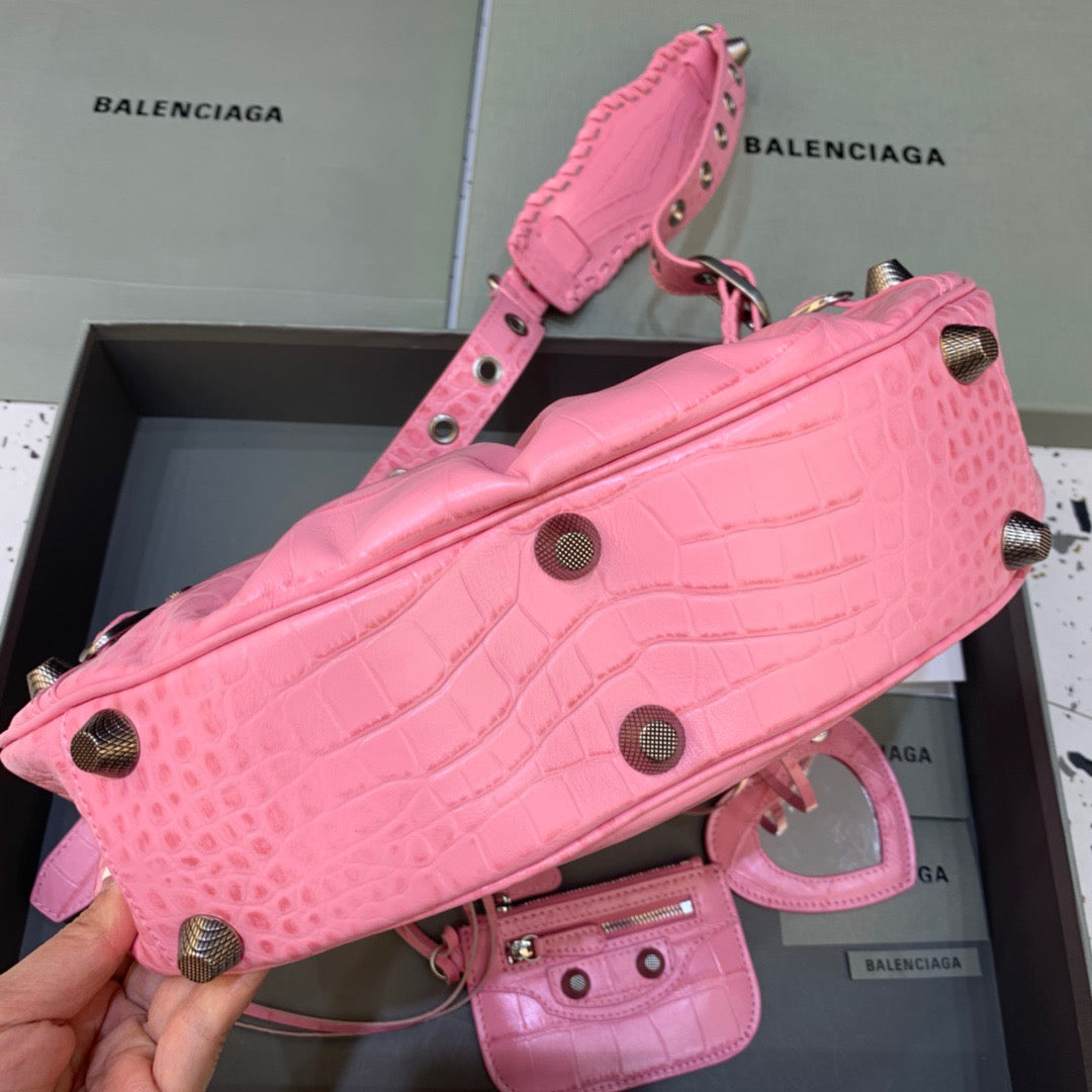 Balen Le Cagole Xs Shoulder Bag In Pink 67130723Eby5812 9369