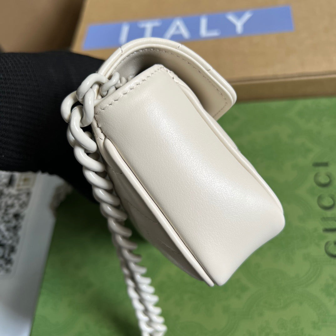 gg Marmont Super , ’s White Mini Bag
