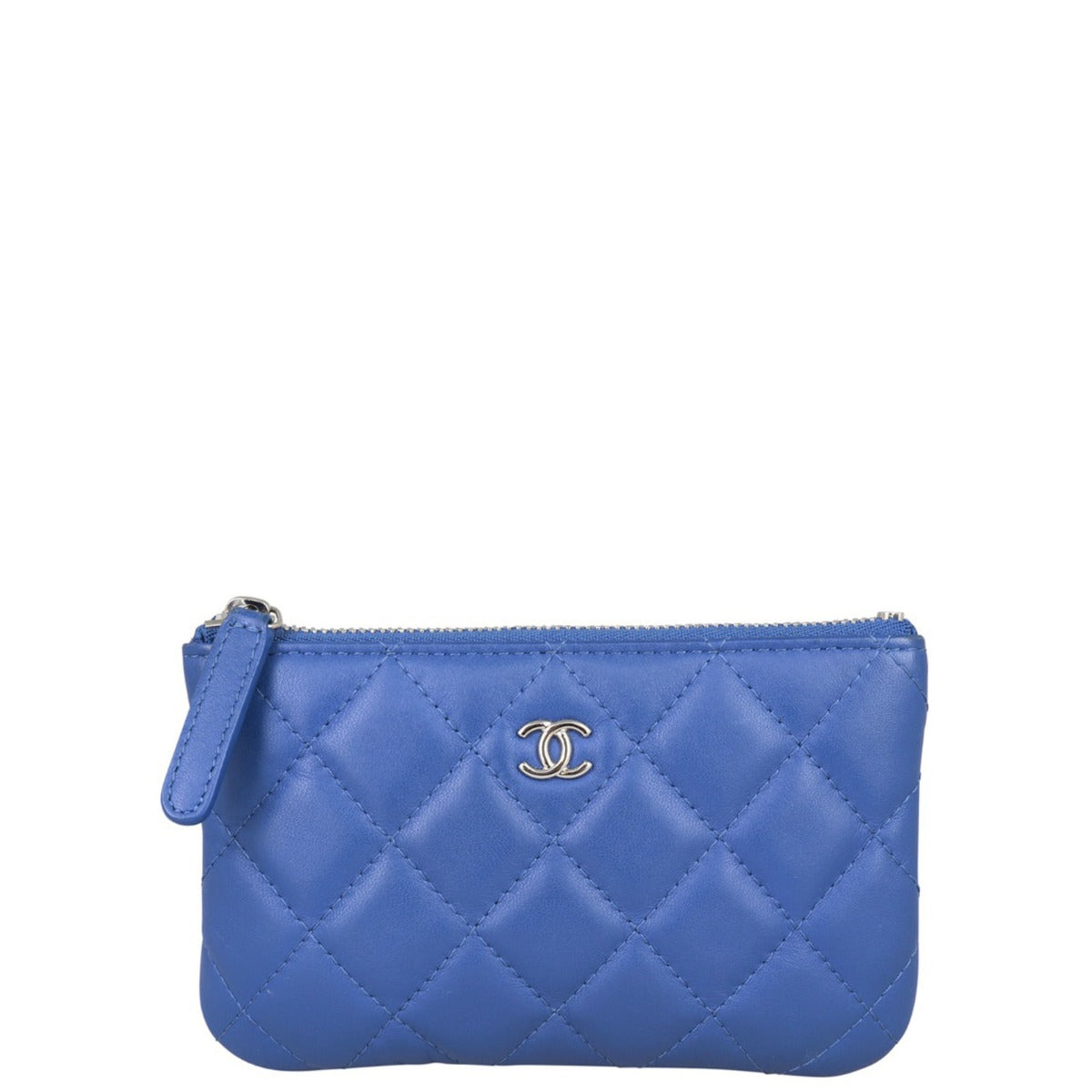 Chanel Classic O-Case ( ) Royal Handbag Blue Mini Mini Bag