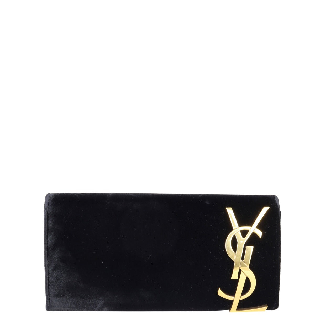 YSL Saint Laurent Velvet Smoking Clutch Clutch Bag