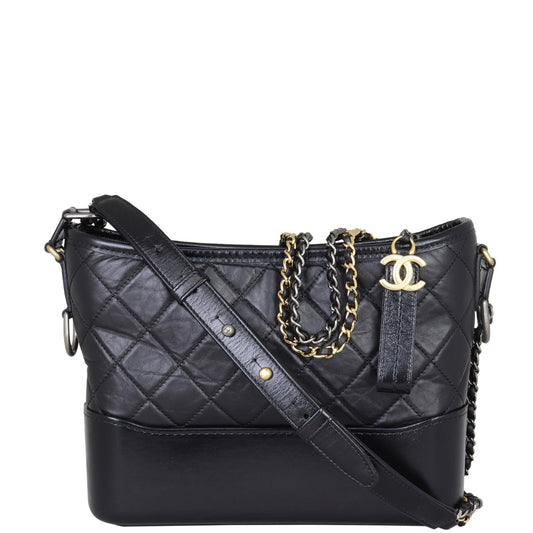 Chanel Gabrielle Hobo Black Small Hobo Bag