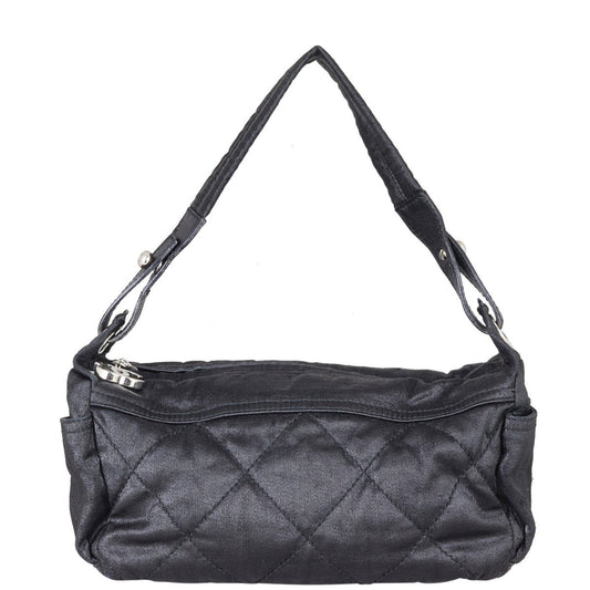 Chanel Paris-Biarritz Shoulder Bag Black