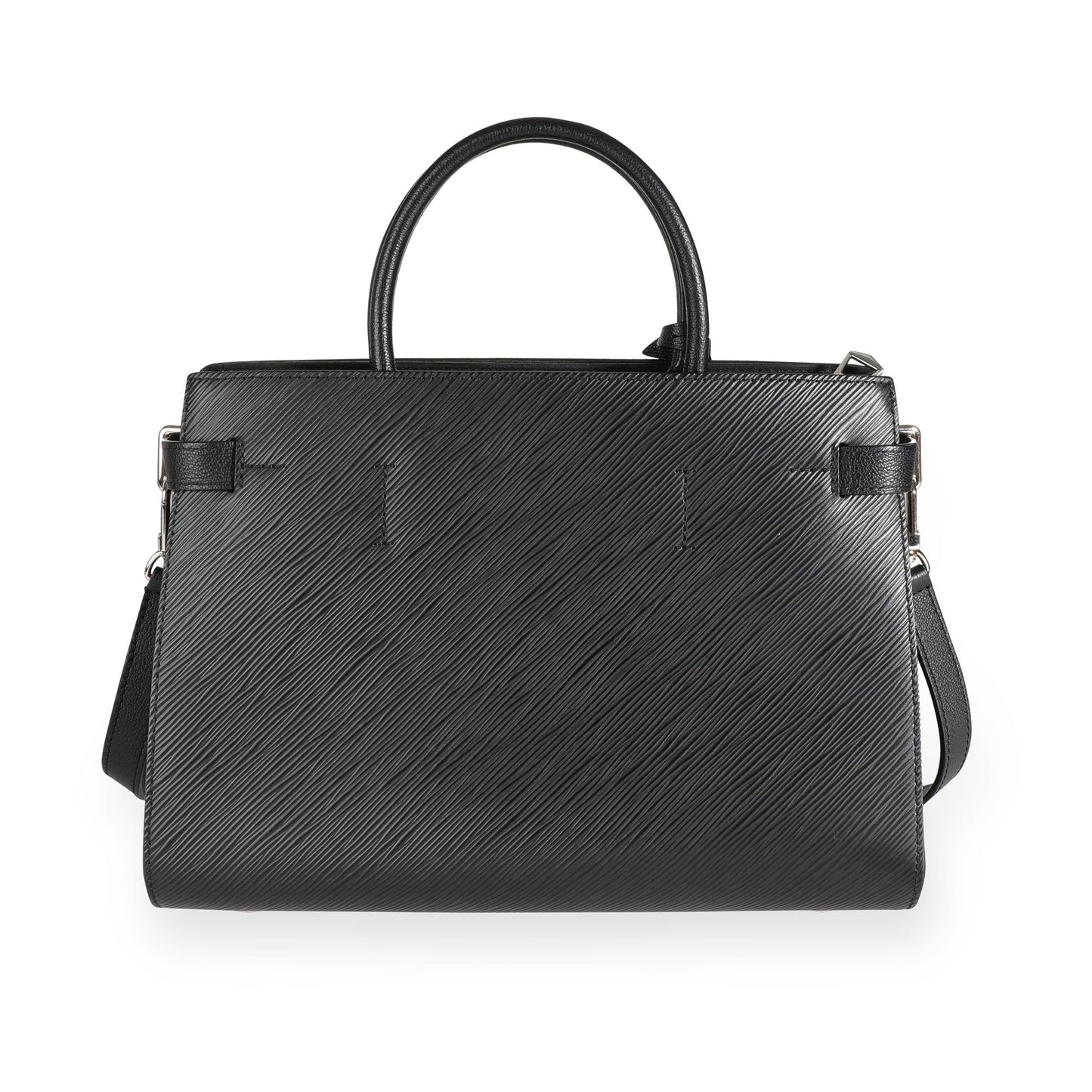 Louis Vuitton Epi Twist Leather Black Tote Bag