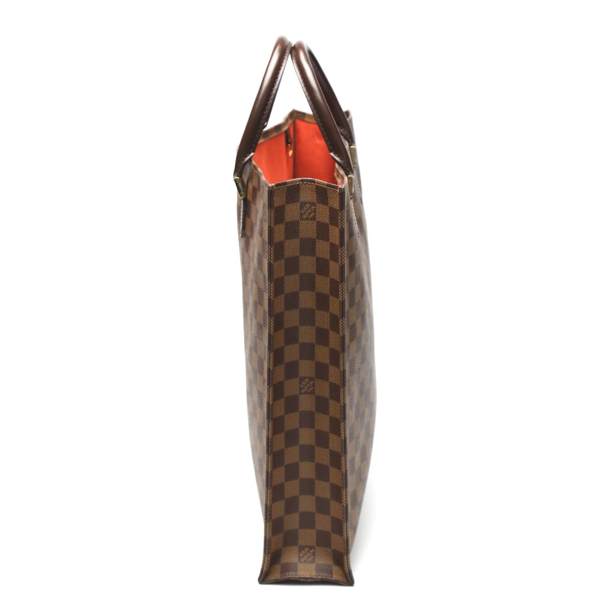 Louis Vuitton N51140 Damier Ebene Damier Sac Canvas Tote Bag