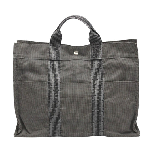 Hermes Tote Bag Tote Mm Her Line Unisex Unisex Canvas Gray 1120250108009 0