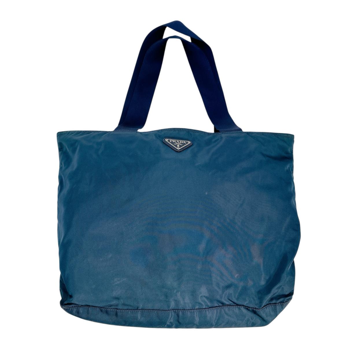 Tote Bag Tote Bag Commuting To School Nylon Blue