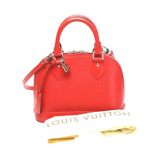 Louis Vuitton M50516 Epi Nano Alma Leather Red Shoulder Bag