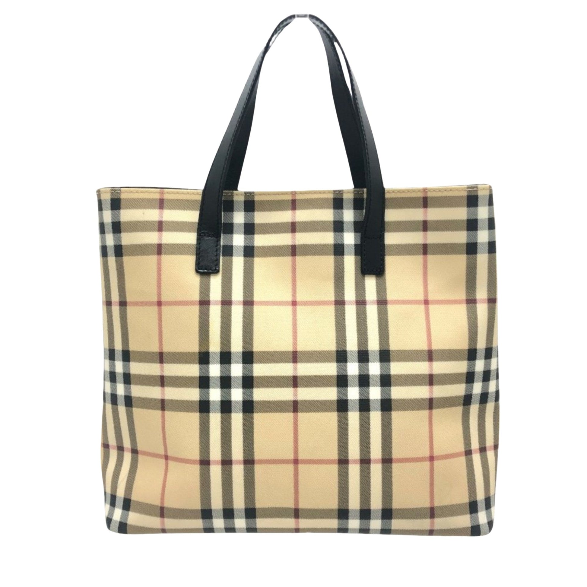 Burberry Luxury Nova Check Tote Tote Bag Check Tote 77