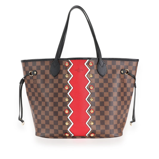 Louis Vuitton Limited Edition Damier Ebene Karakoram Neverfull Tote Bag