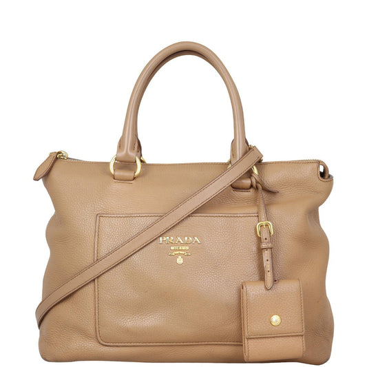 Prada Vitello Daino Pocket Bag Travel Bag