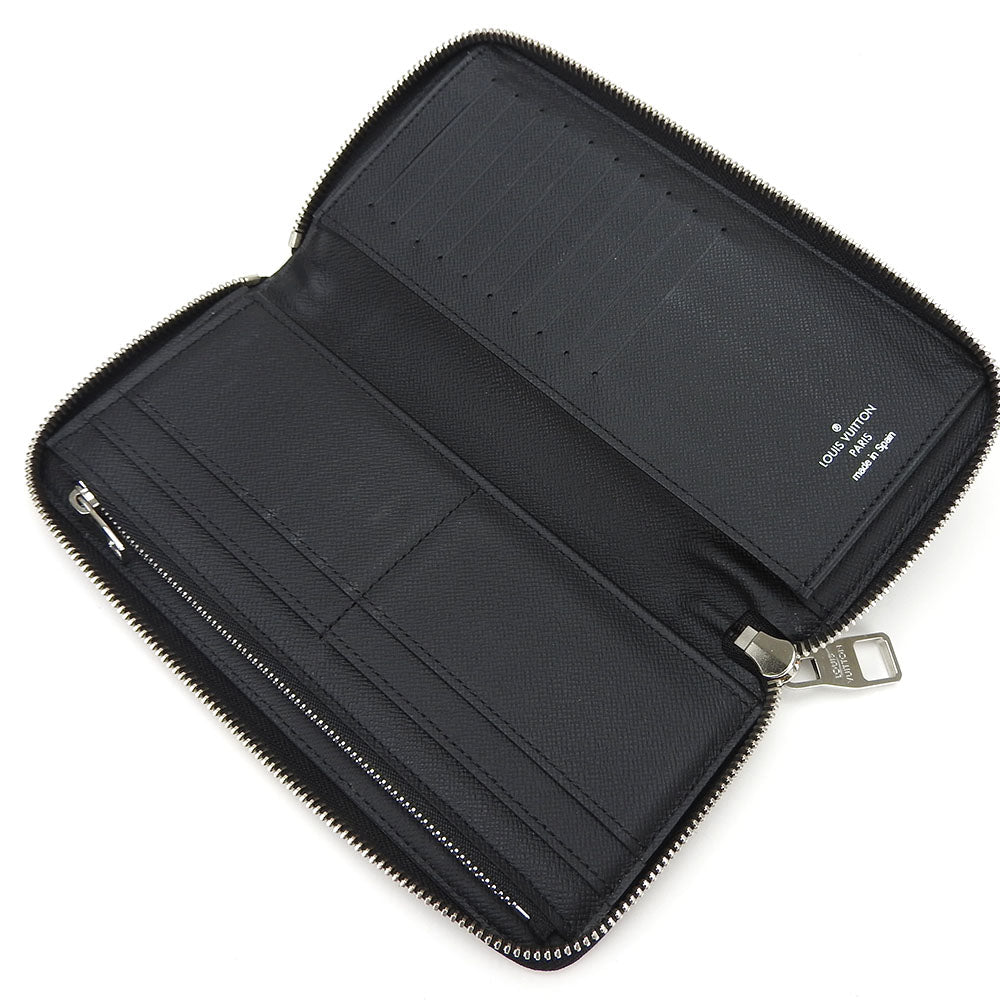 Louis Vuitton Long Purse N63095 Damier Grafitte Black Wallet Case