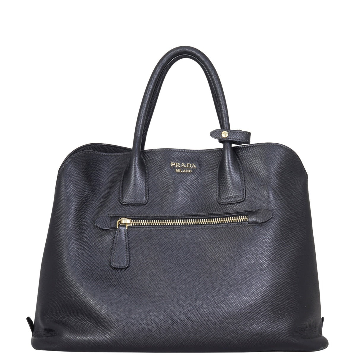 Prada Saffiano Cuir Open Promenade Tote Handbag Tote Bag