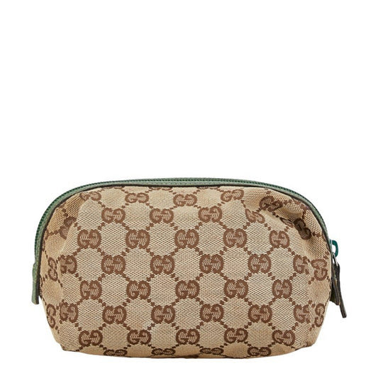 Gucci Clutch Bag Canvas Canvas 1079