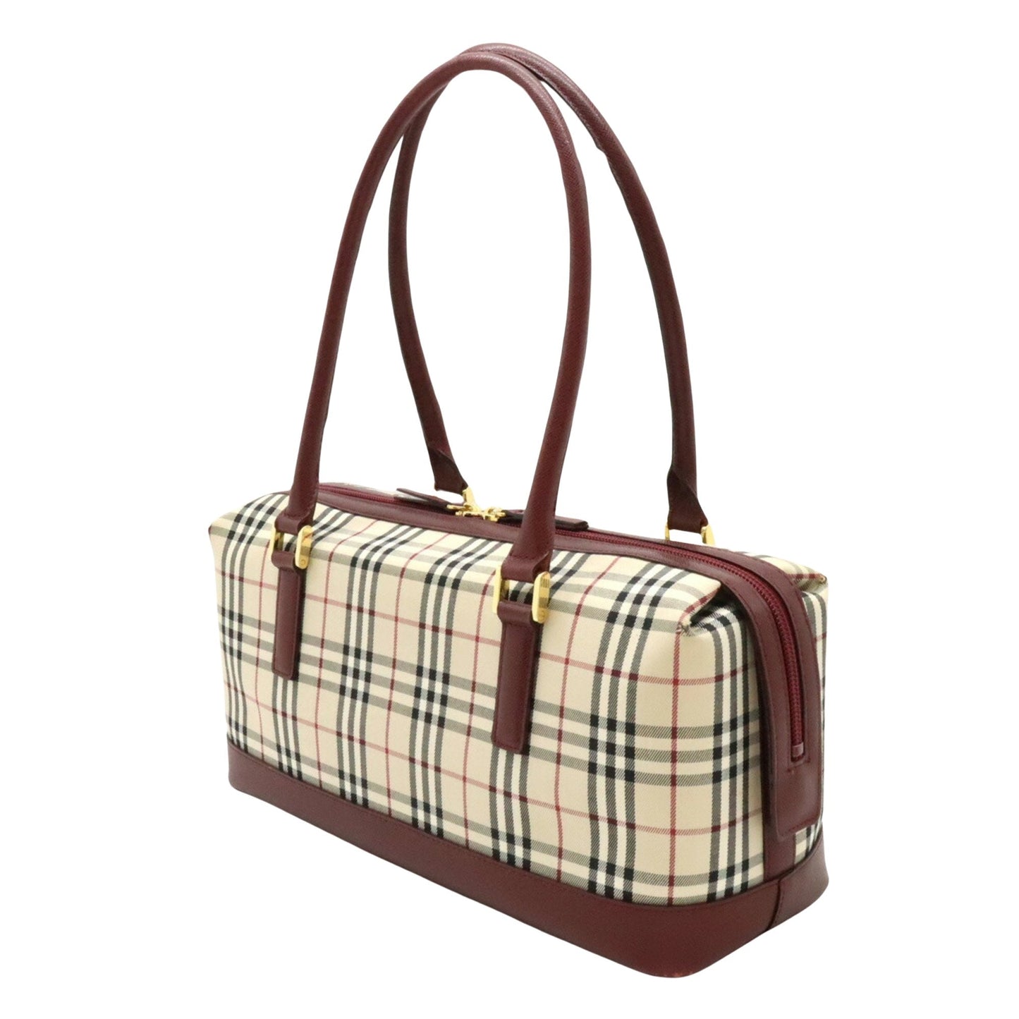 Burberry Luxury Nova Check Handbag Travel Bag Check Handbag 248