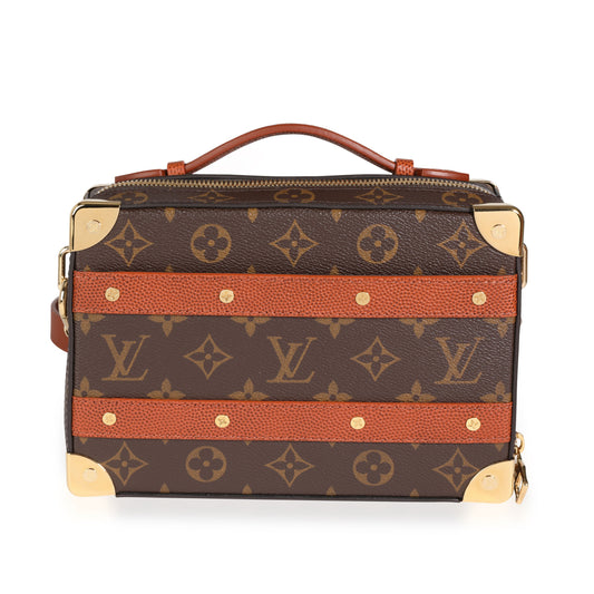 Louis Vuitton Limited Editionx NBA Handle Trunk Monogram Canvas Handbag