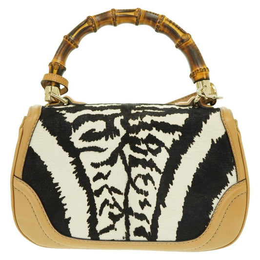 Gucci Bamboo Handbag Travel Bag Bamboo 587