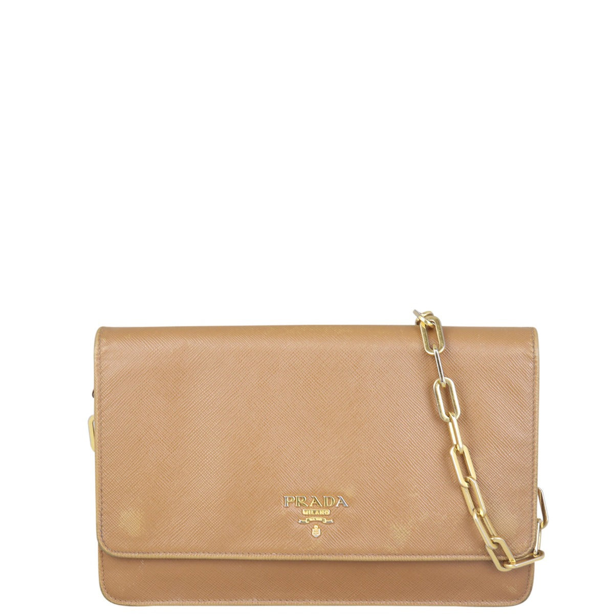 Prada Saffiano Crossbody Handbag Flap Crossbody Bag