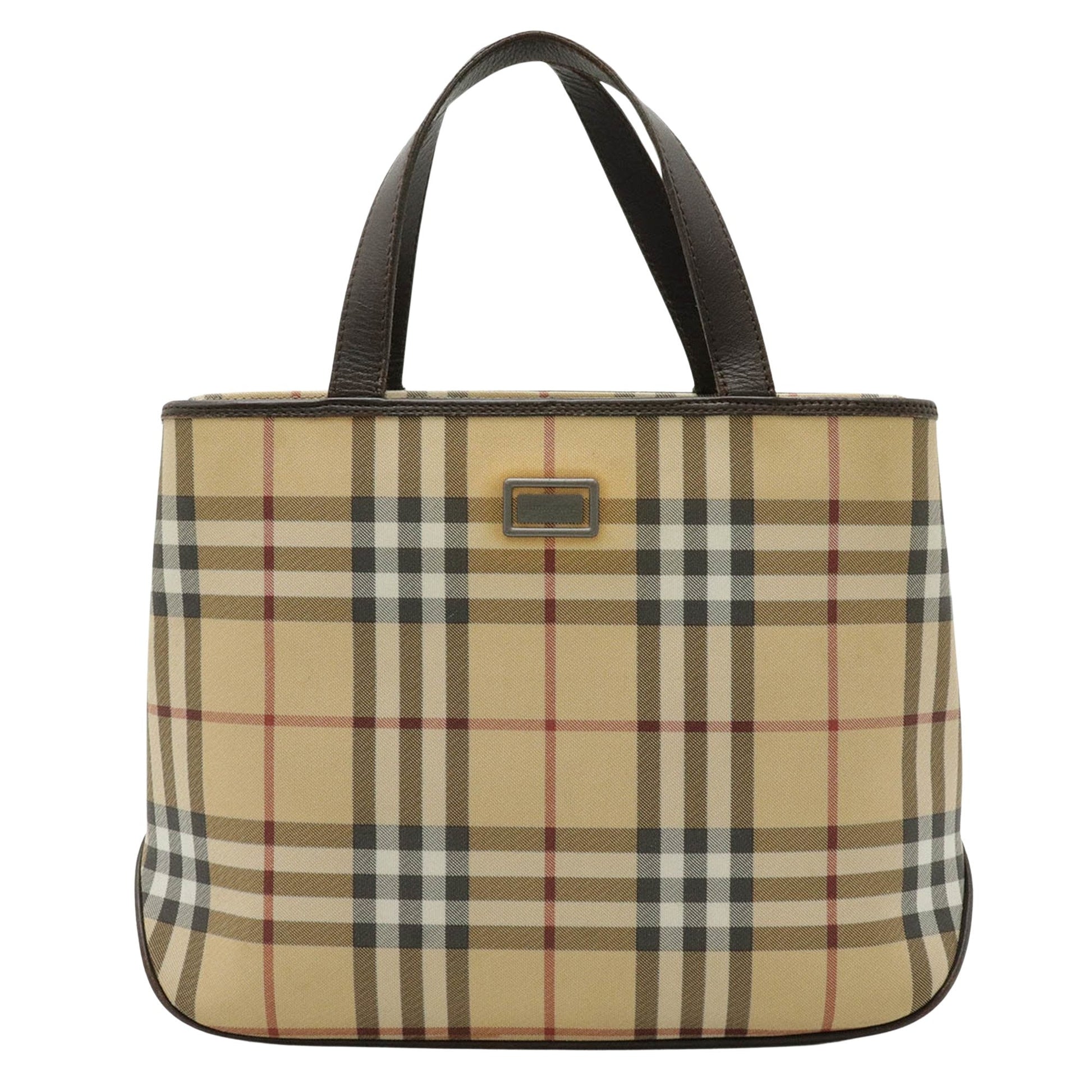 Burberry Luxury Nova Check Handbag Travel Bag Check Handbag 213