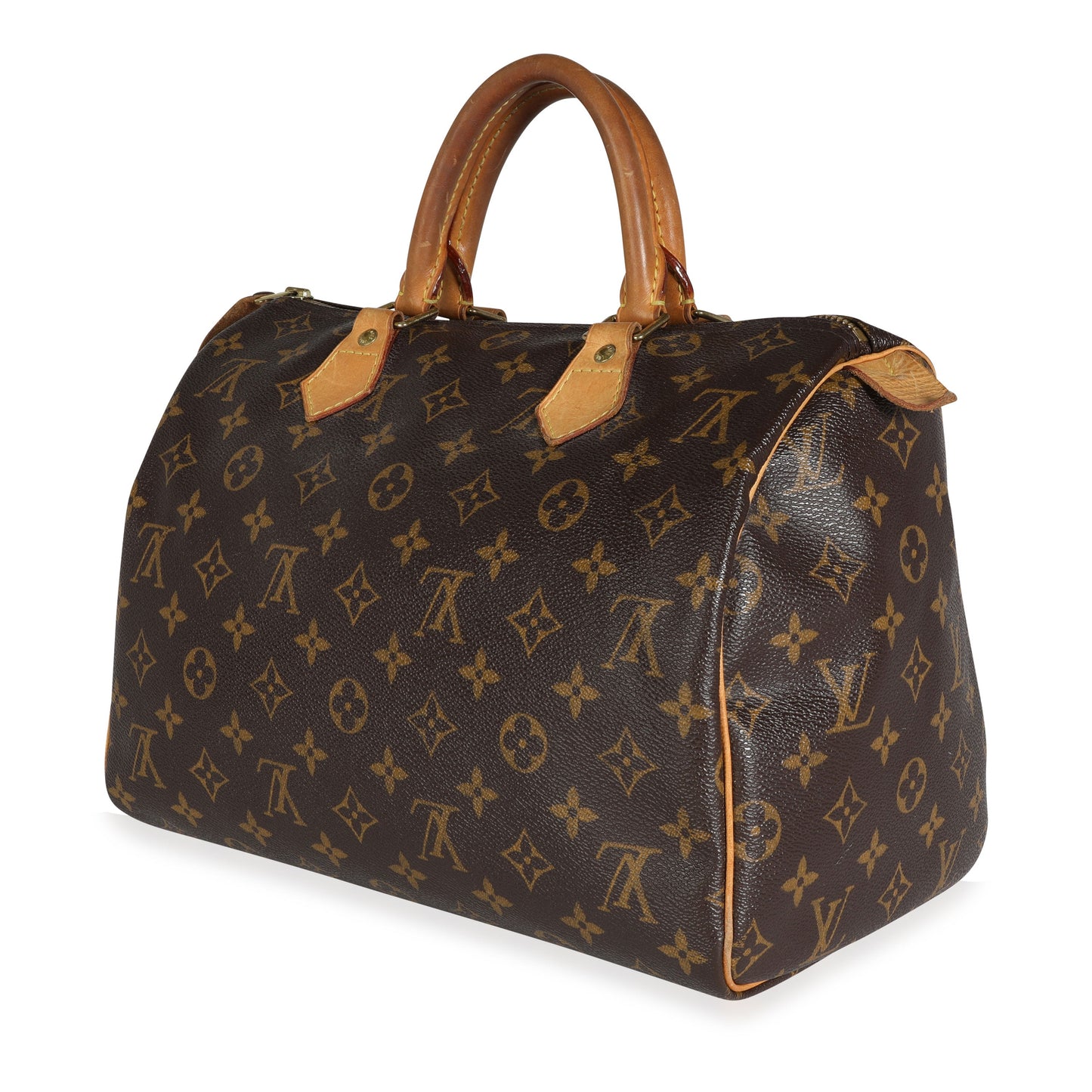 Louis Vuitton Speedy 30 Monogram Canvas Handbag 12