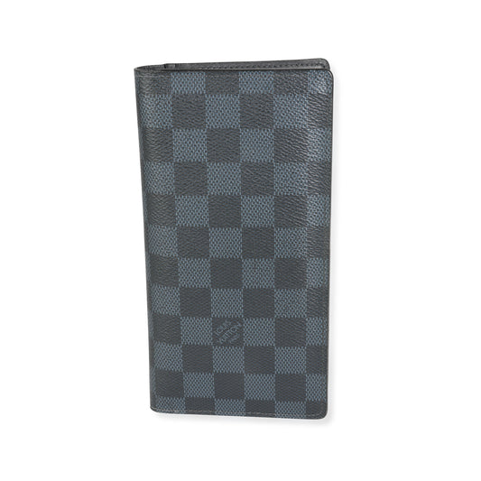 Louis Vuitton Damier Cobalt Brazza Wallet Case