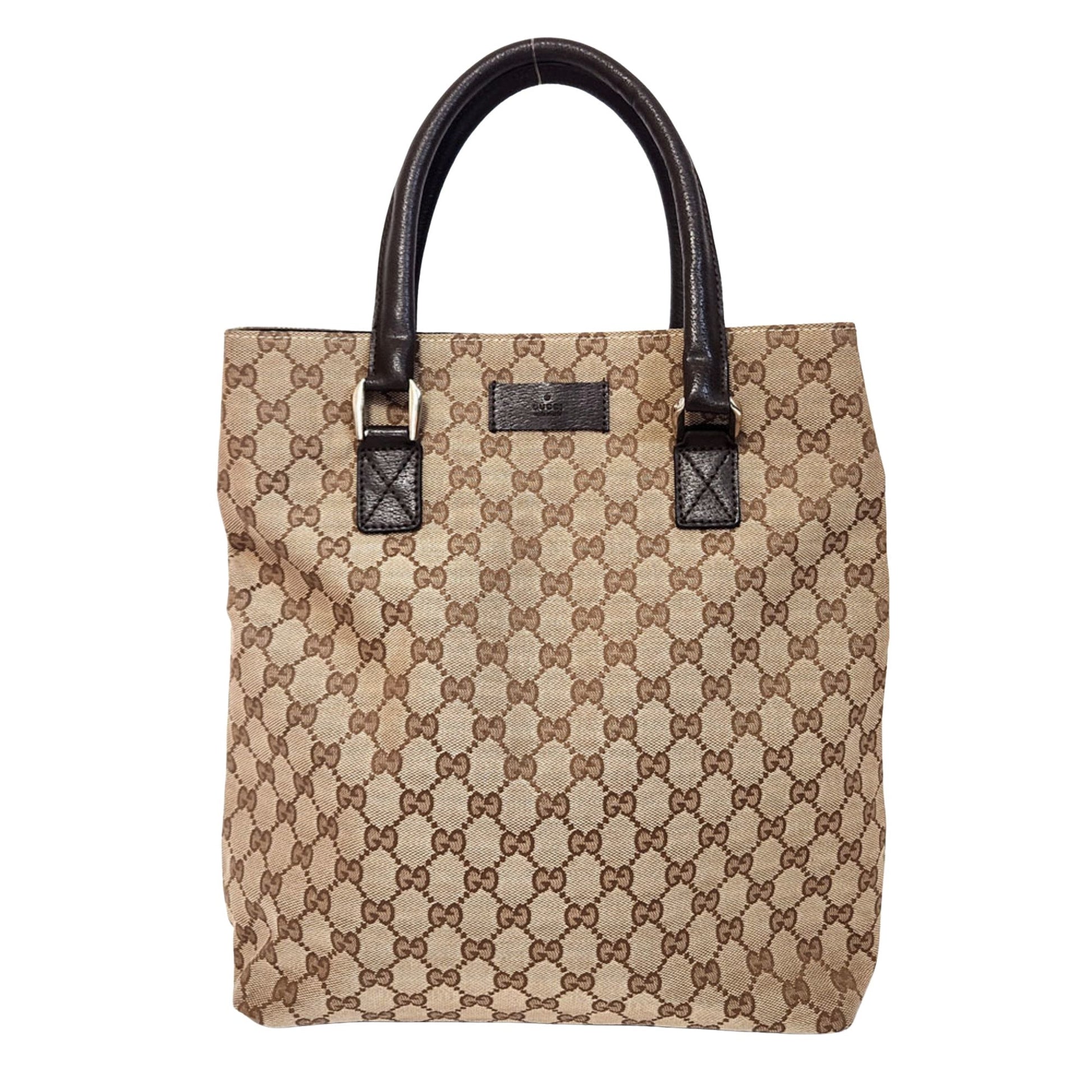 Gucci Tote Bag Canvas Canvas 1208