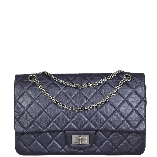 Chanel 2.55 Reissue 227 Double Bag 14 Series Flap Handbag