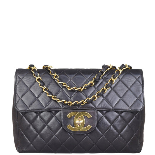 Chanel Maxi Jumbo XL Single Bag GHW Flap Handbag