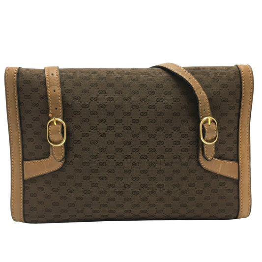 Gucci Micro Shoulder Bag Canvas Small