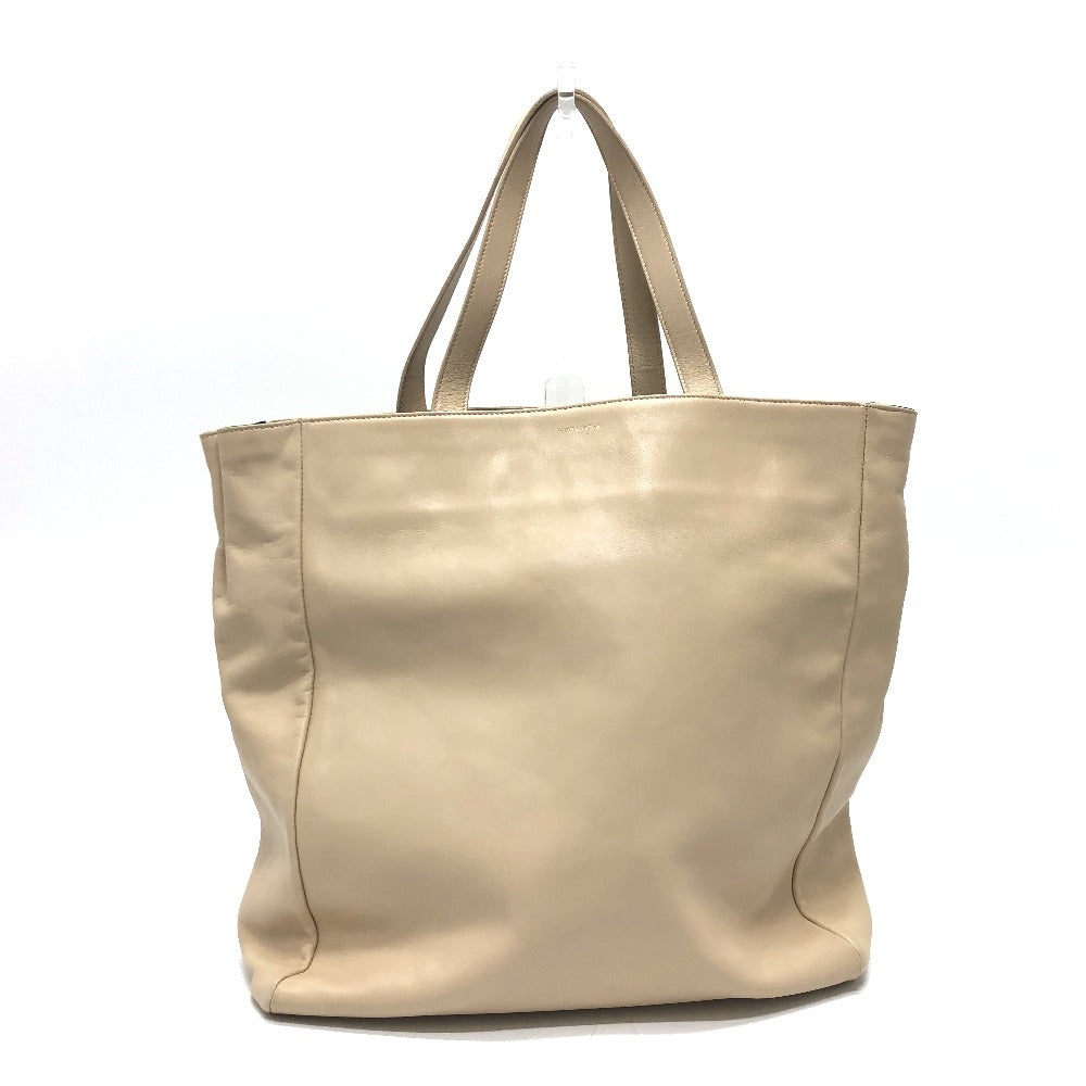Saint Paris Tote Bag Women Leather Beige