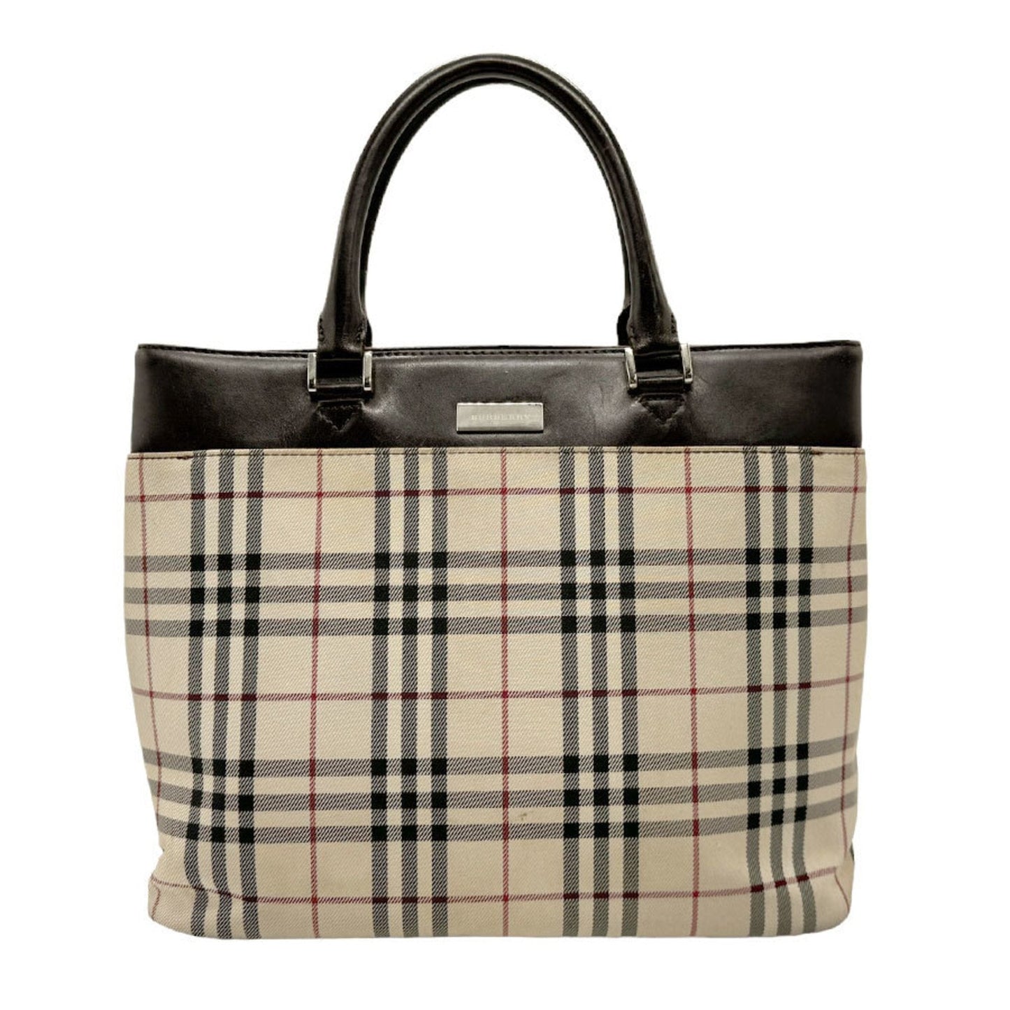 Burberry Luxury Nova Check Handbag Travel Bag Check Handbag 254