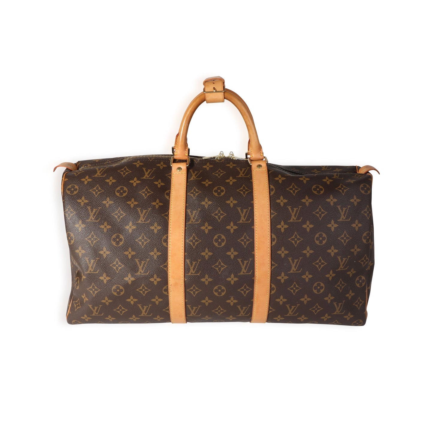 Louis Vuitton Keepall 50 Monogram Canvas Handbag 4