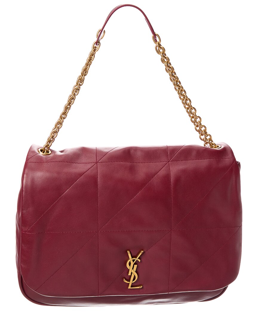 YSL Saint Laurent Jamie 4.3 Shoulder Bag Leather Brown Large