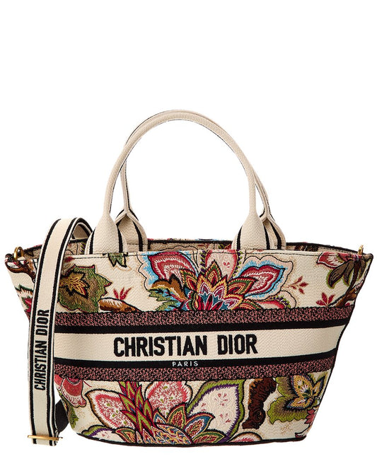 Dior Handbag Hat Bag 2 Canvas Basket