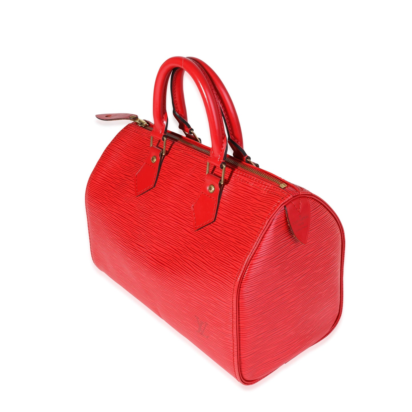 Louis Vuitton Epi Speedy 25 Leather Red Handbag