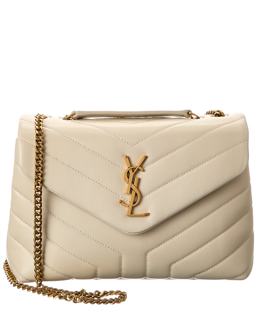 YSL Saint Laurent Loulou Y Shoulder Bag 2 Leather Matelasse Small