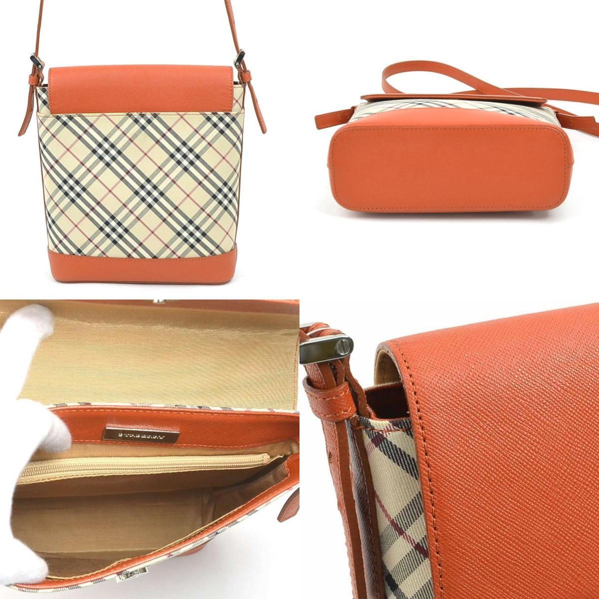 Burberry Luxury Nova Check Shoulder Bag Shoulder Bag 218