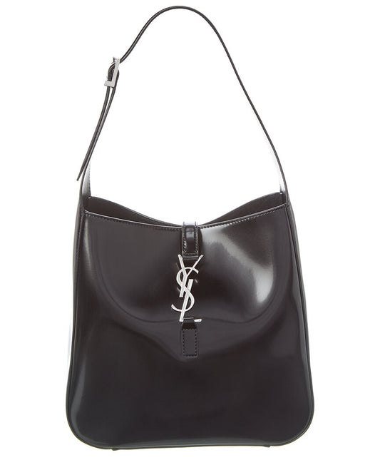 YSL Saint Laurent Le 5 A 7 Shoulder Bag Black