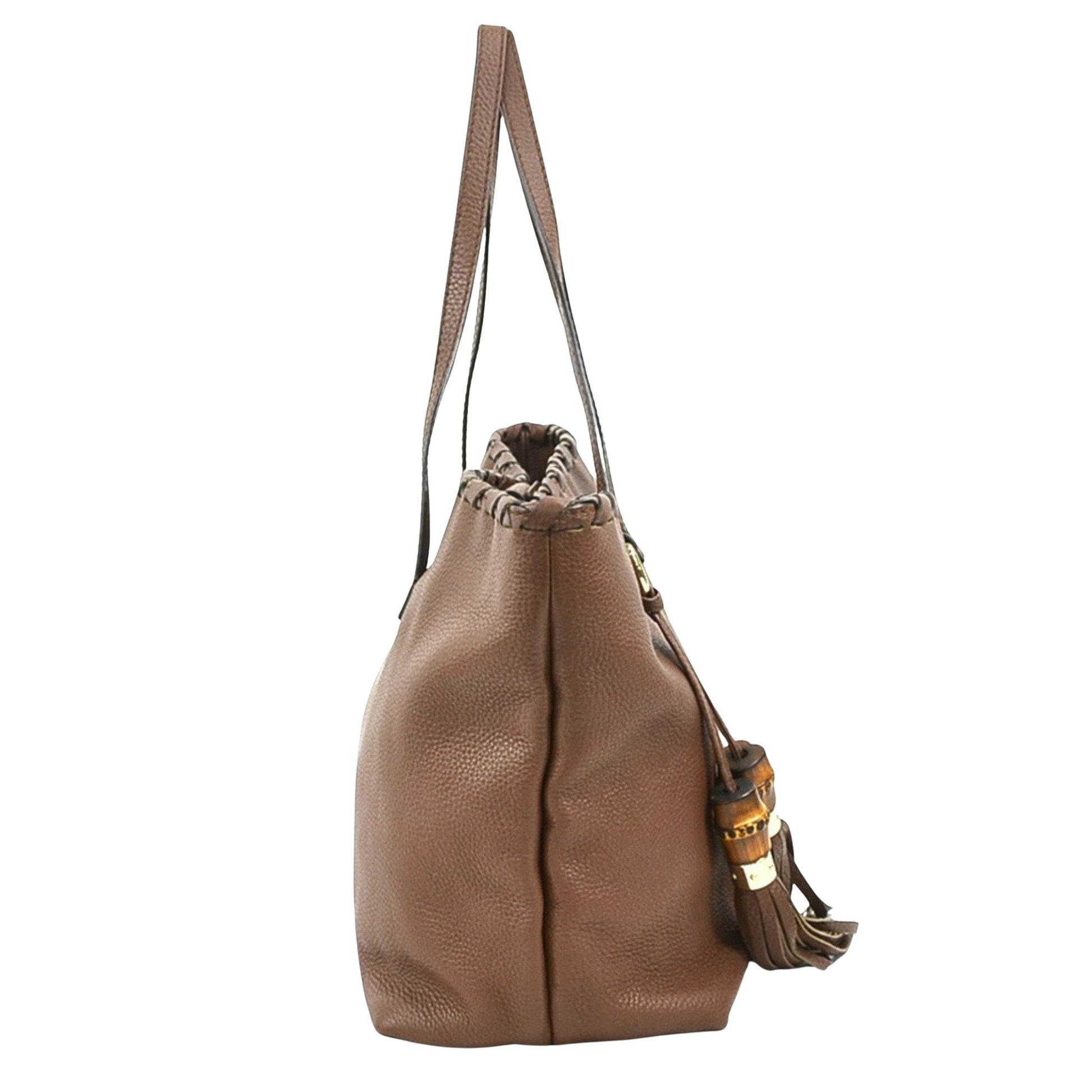 Gucci Bamboo Tote Bag Bamboo 631
