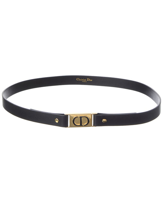 Dior Handbag 30 Montaigne Belt Leather Black