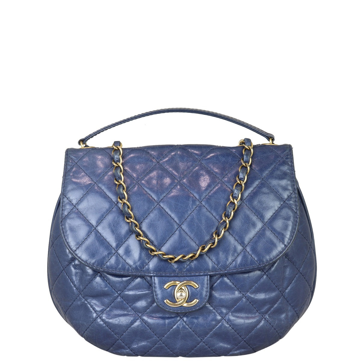 Chanel Coco Pleats Shoulder Bag Flap