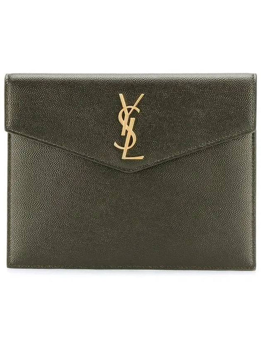 YSL Saint Laurent Saint Laurent Trending 13Th Anniversary Envelope Clutch Gold Clutch Bag