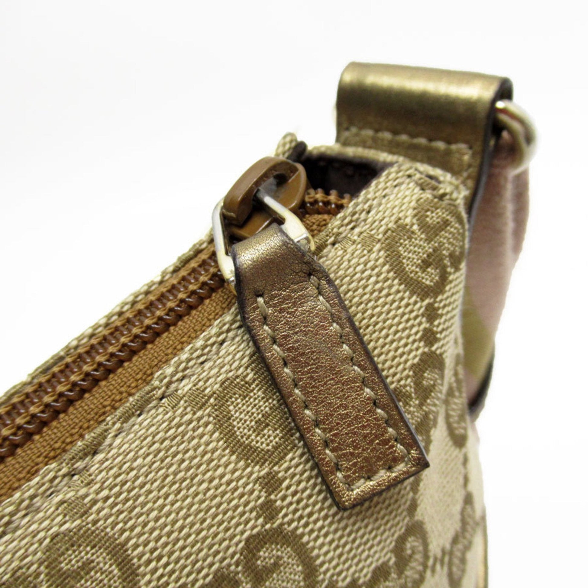 Gucci Shoulder Bag Canvas Canvas 1254