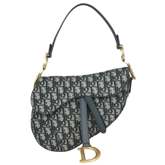 Dior Handbag Saddle Bag Oblique Canvas